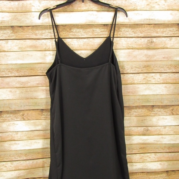 a new day Black V-Neck Polyester Maxi Dress XL - Picture 6 of 16